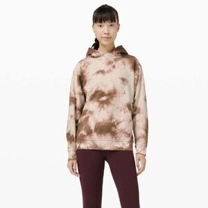 lululemon athletica Brown Tie-Dye Hoodie